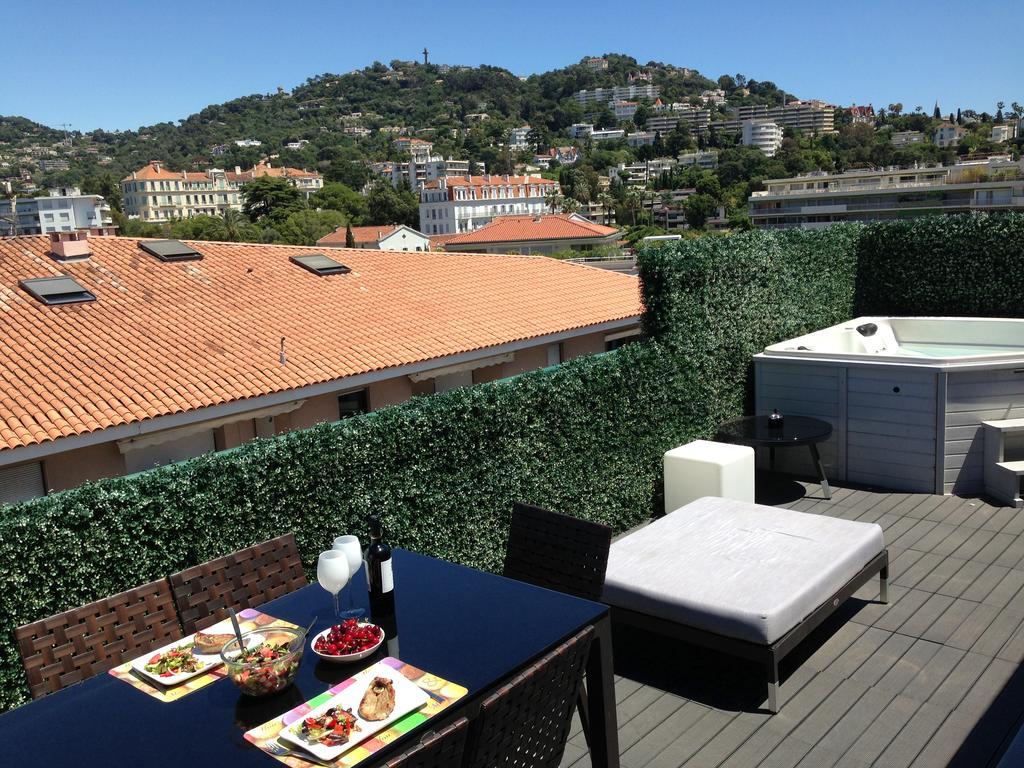 דירות קאן Penthouse With Jacuzzi On The Big Terrace מראה חיצוני תמונה